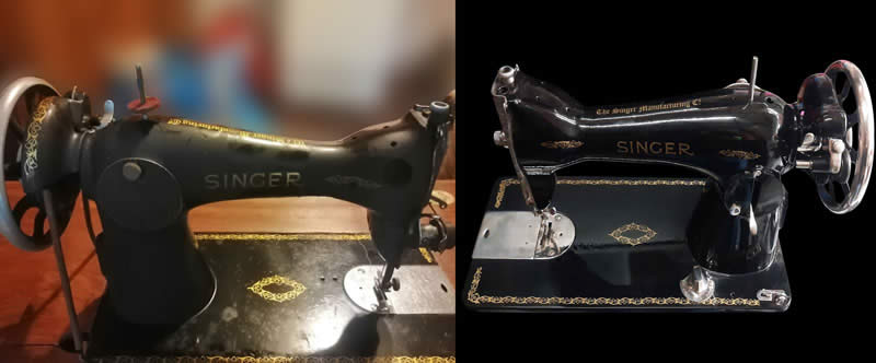 restauramos maquinas de coser