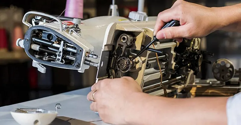 diagnotico de maquinas de coser