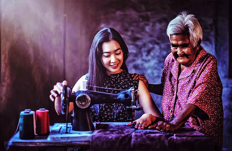 tecnico maquinas de coser antiguas peru